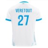 Olympique de Marseille Veretout 27 Hjemme 2024-25 - Herre Fotballdrakt